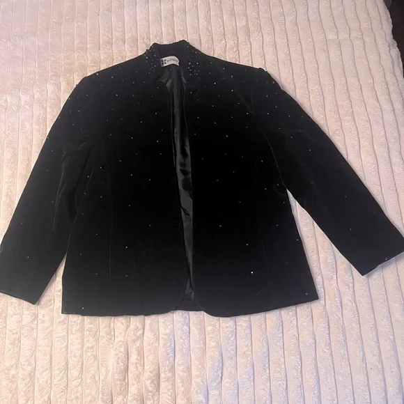 Vintage Billina Velvet Blazer - Picture 2 of 6